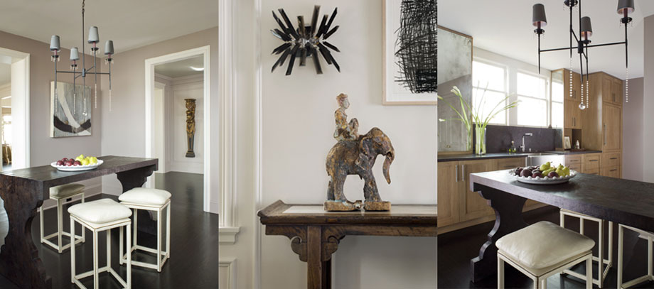 interior vignette photography